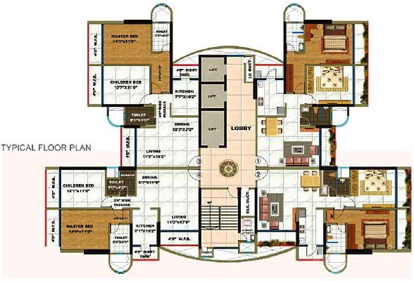 RNA Palazzo, Mumbai - Residential House