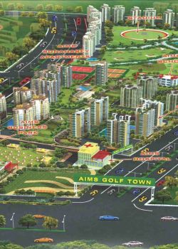 Aims Golf Town, Sector 2 Noida