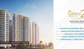 Galaxy Heights 2, Chandigarh - Meticulously Designed 2/3 BHK Apartments