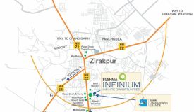 Sushma Infinium, Zirakpur - Commercial Spaces for sale at Zirakpur