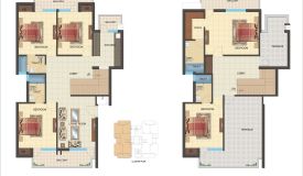KLJ Nirvana Floors, Bahadurgarh - 3/5 BHK Apartment