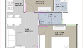Auric City Homes, Jaipur - 1/2 BHK Apartment
