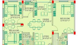 Vishnu Vatika, Howrah - 2/3 BHK Flats