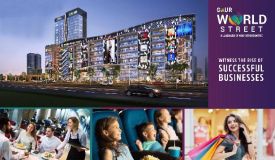 Gaur World Smartstreet, Greater Noida - Commercial Shops & Showrooms