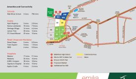 Vatika Emilia Floors, Gurgaon - 2/3 BHK Apartment