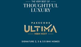 Passcode Ultima, Pune - 2 /3 BHK Superior Abodes