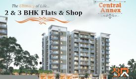 Central Annex, Nagpur - 2/3 BHK Flats & Shop