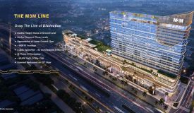 M3M THE LINE, Noida - Studio Apartments/Retail Shops