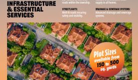 Ganga County, Hapur - Residential Plots