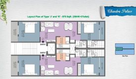 Chandra Palace, Jamshedpur - 2 BHK Apartments