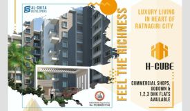 H Cube, Ratnagiri - 1/2/3 BHK Apartment