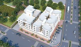 Vishranti Enclave, Vadodara - Shops and 2 & 3 BHK Apartments