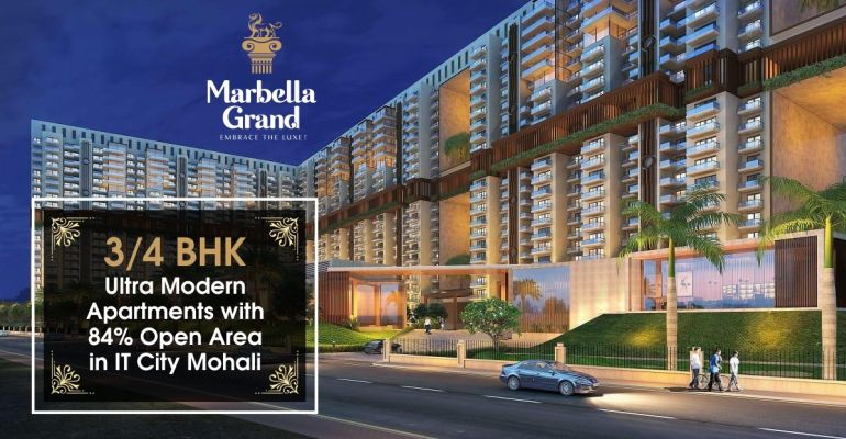 Marbella Grand, Mohali - 3/4 BHK Luxury Residences