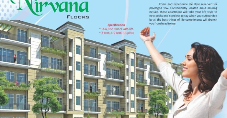 KLJ Nirvana Floors, Bahadurgarh - 3/5 BHK Apartment