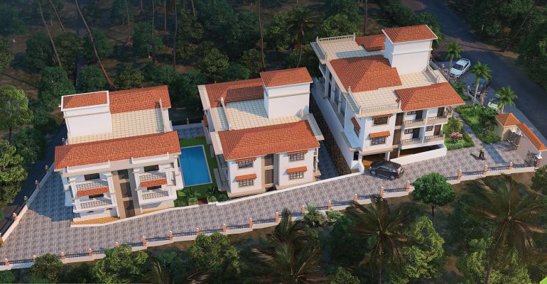 Saldanha Green Valley, Goa - 2 BHK Independent Floors