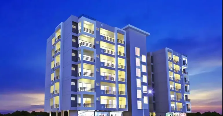 Shreeji K. Heights, Raipur - 3 BHK Apartment