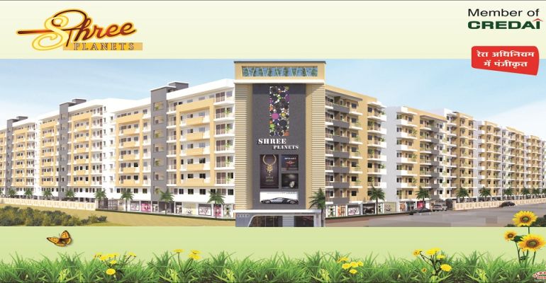 Shree Planets, Hoshangabad - 2 BHK Apartment