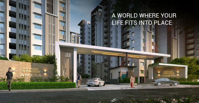 Aspire Spaces Ameya, Hyderabad - 2/3 BHK Apartment