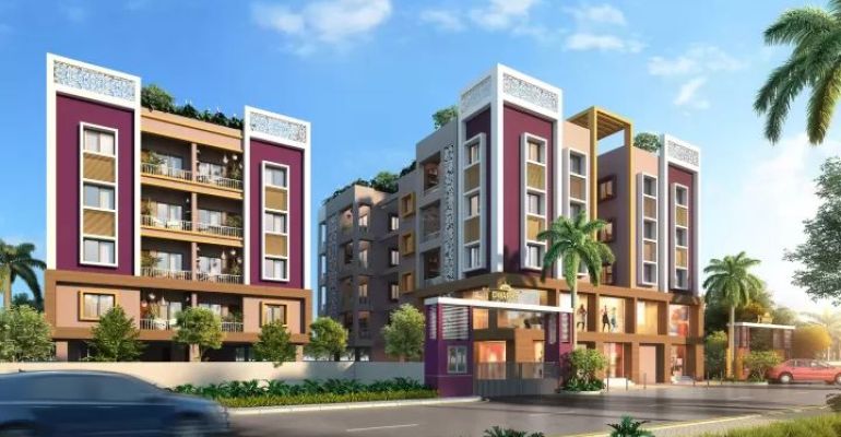 Sun Dwarka, Kolkata - 1/2 BHK Apartment
