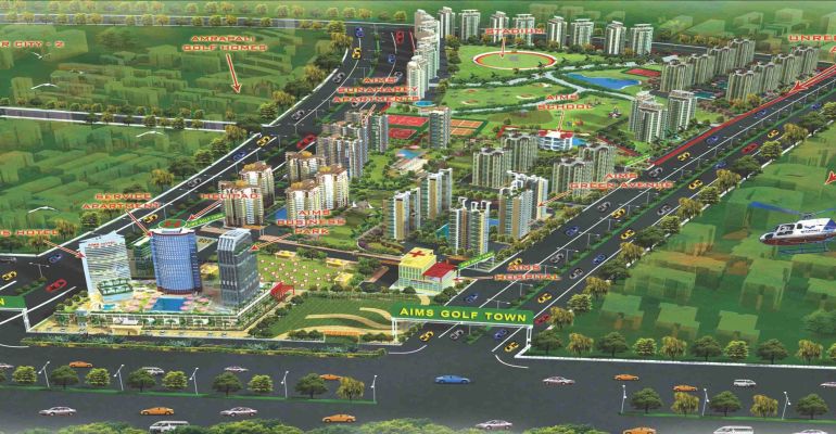 Aims Golf Town, Greater Noida - 2/3 BHK Apartments