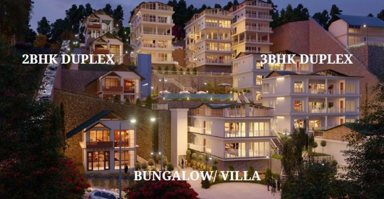 Kasauli Paraíso, Solan - 2/3 BHK Homes & 3 BHK Villa