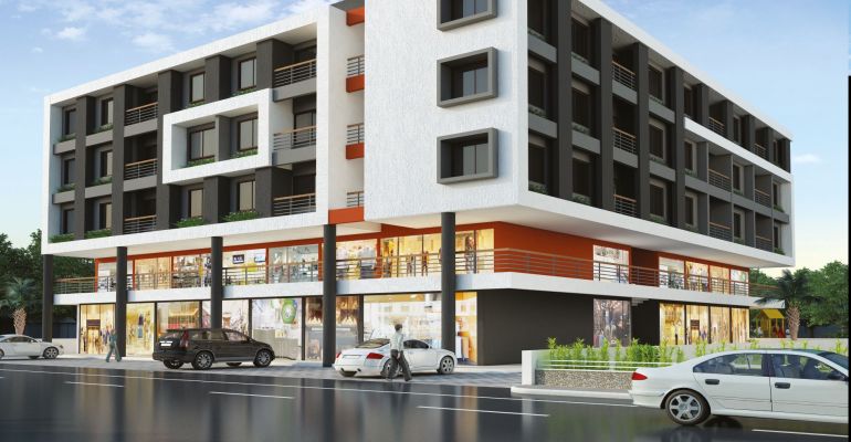 Jay Ambe Residency, Valsad - 1/2 BHK Apartments