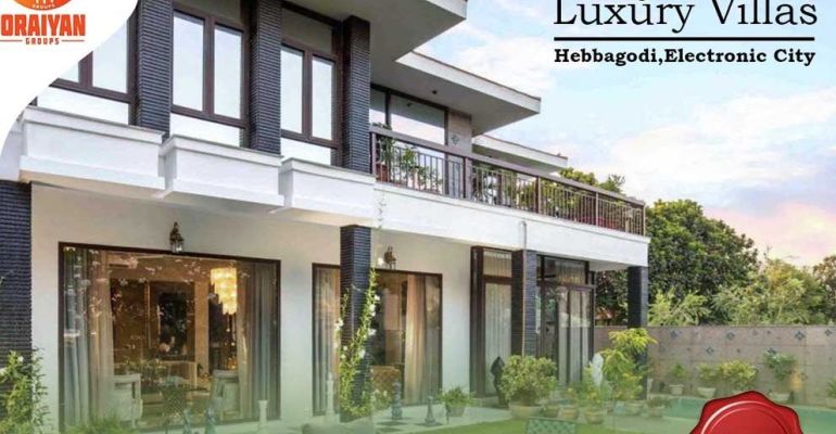 Oraiyan Luxury Villa, Bangalore - Luxurious Villa Plots