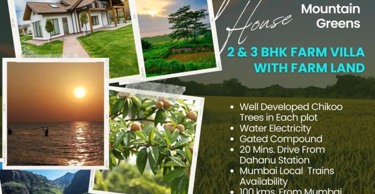 Mountain Greens, Palghar - 2/3 BHK Farms House & Plots