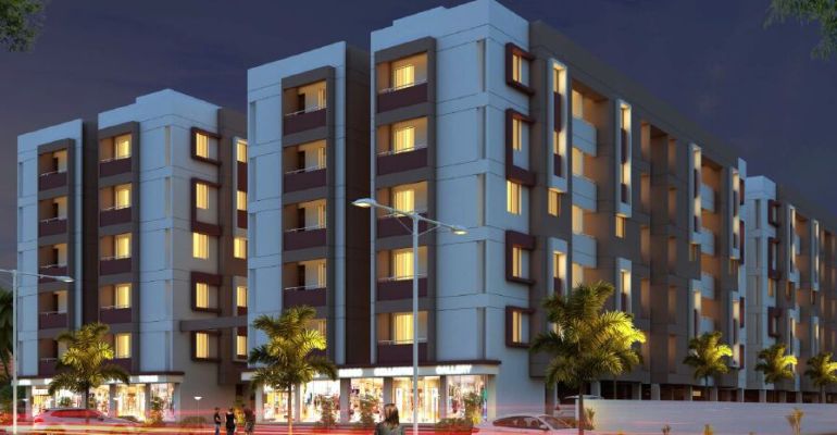 Unique Shri Ram Residency, Chhatrapati Sambhajinagar - 2 BHK Flats Apartments
