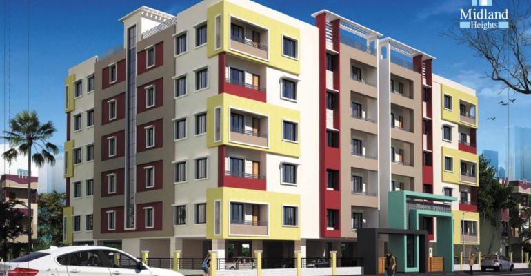 Midland Heights, Bhubaneswar - 2/3 BHK Apartments