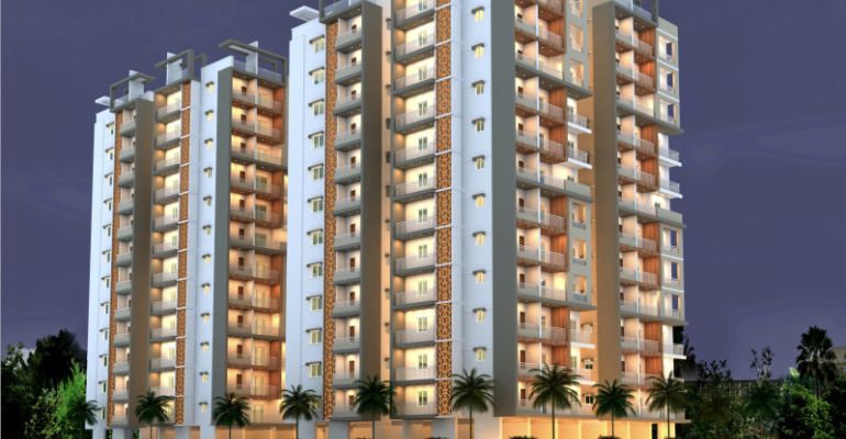 Rock Infra Hilton, Hyderabad - 3 BHK Apartments