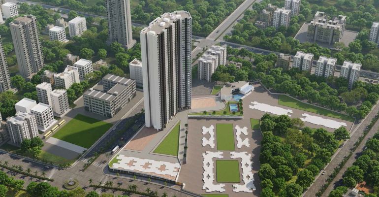 Vihang Capital Of Thane, Thane - 1, 2 BHK Apartment