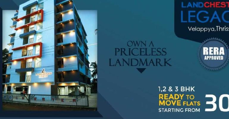 Landchester Legacy, Thrissur - 1/2/3 BHK Homes