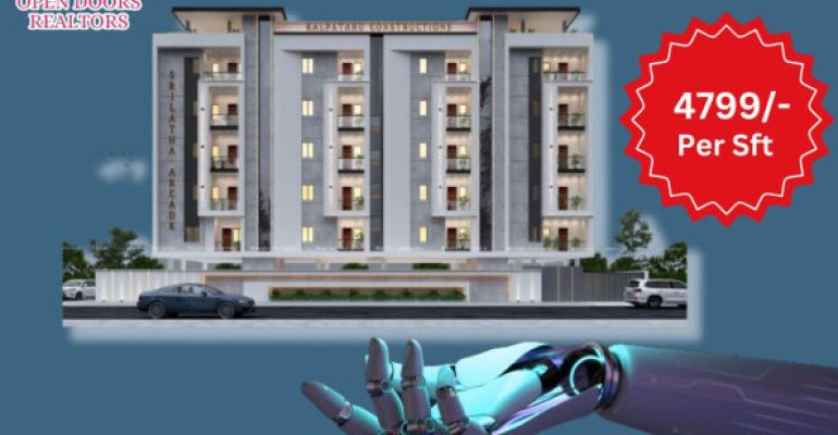 Srilatha Arcade, Hyderabad - 2 BHK Afforadable Homes