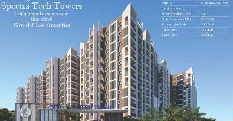 Spectra Tech Towers, Hyderabad - 2/3 BHK Blissful Homes
