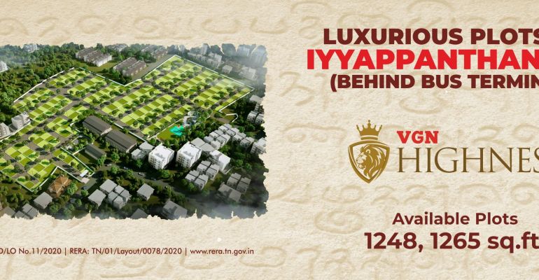 Vgn Highness, Chennai - 1/2 BHK Opulent Villas