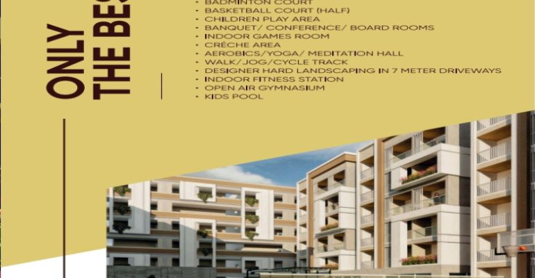 Central Courtyard, Hyderabad - 3 BHK Homes