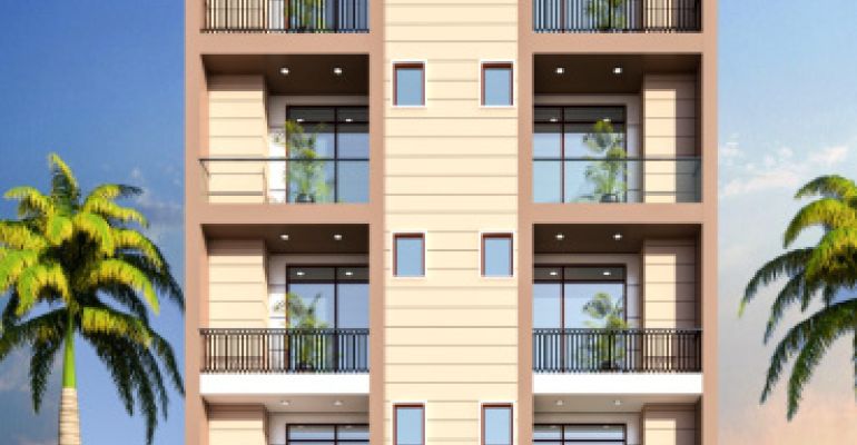Veena Residency, Noida - Luxurious 2 BHK BHK Builder Floor
