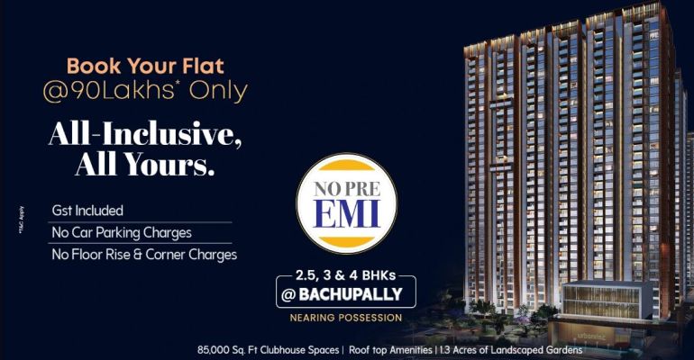 On Cloud 33, Hyderabad - 2/3/4 BHK Apartment