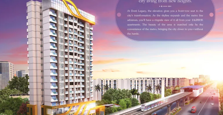 Dosti Legacy, Thane - MIXED-Use Development