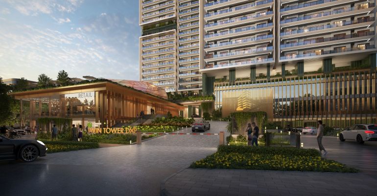 Twin Tower DXP, Gurgaon - Unparalleled Luxury 3/3.5/4.5 BHK Homes