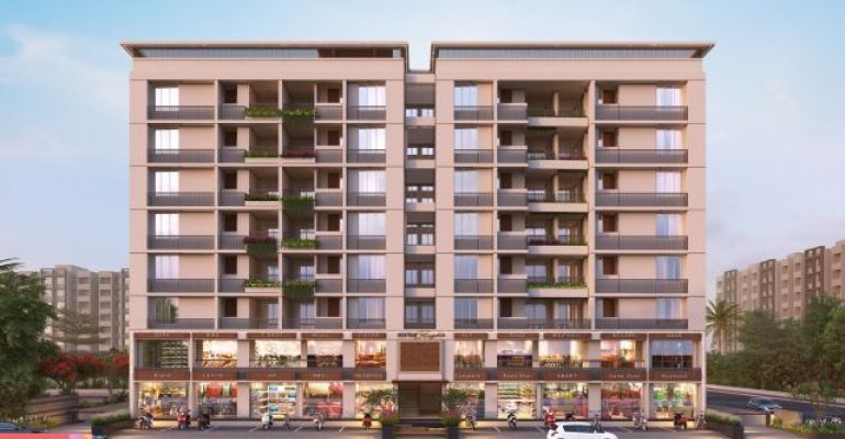 Patrakar Heights, Ahmedabad - 2BHK Luxury Apartments & Shops