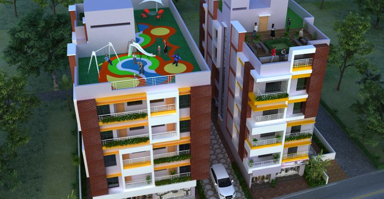 Meera Residency 1, Kolkata - Beautifully Designed 2/3 BHK Homes