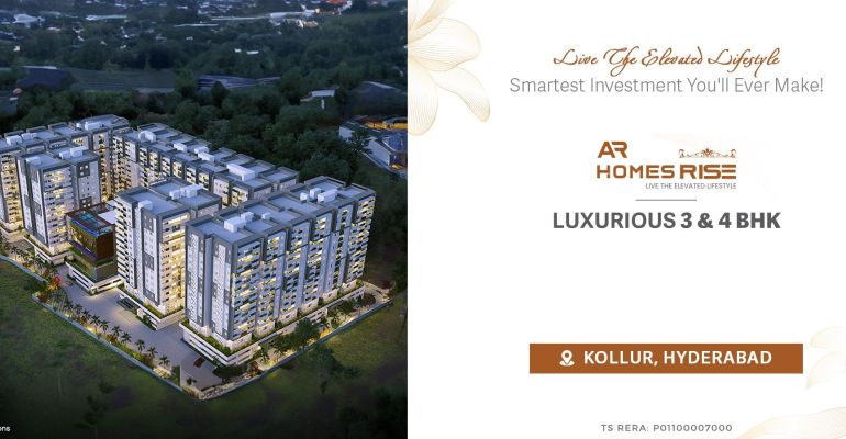 Ar Homes Rise, Hyderabad - 2/3/4 BHK Apartment