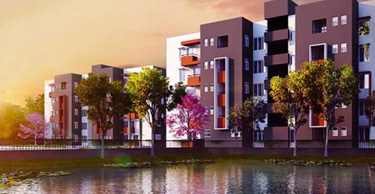 Eden Meghbalika, Kolkata - 1/2 BHK Apartment