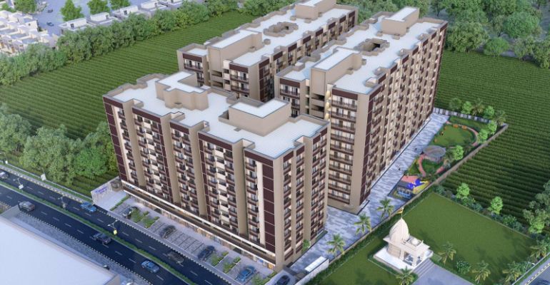 Satyamev Royal 5, Gandhinagar - 2/3 BHK Apartment