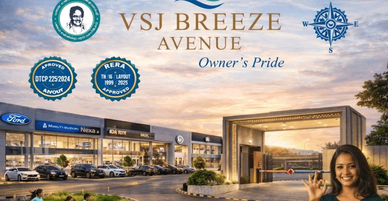 VSJ Breeze Avenue, Tiruchirappalli - Residential Plots