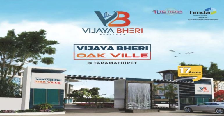 Oak Ville, Hyderabad - 3/4 BHK Ultra Luxurious Villas