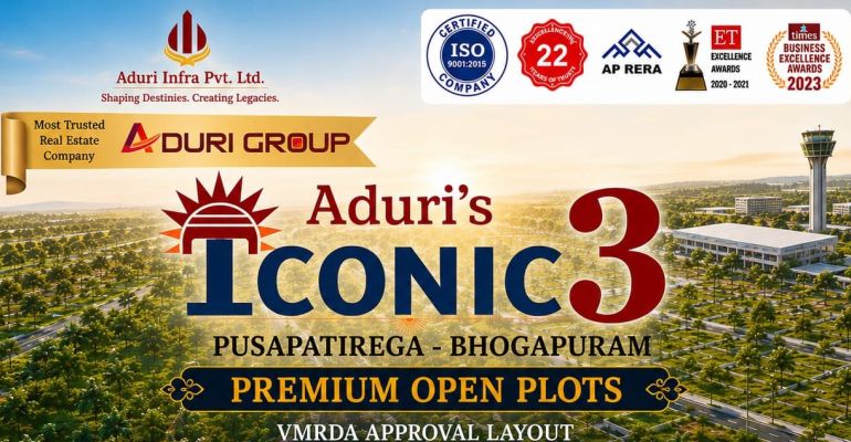 Aduri Iconic 3, Vizianagaram - Residential Plots