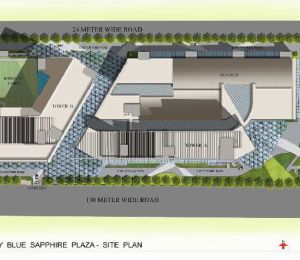 Galaxy Blue Sapphire Plaza